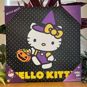 Sanrio Hello Kitty Halloween Wall Art NWT!